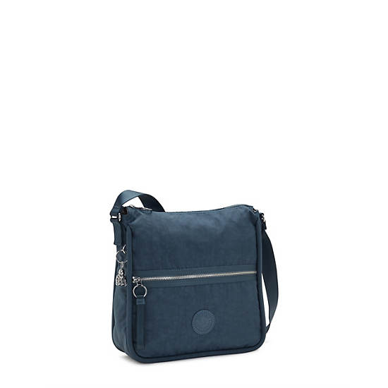 Kipling Oswin Shoulder Bag Vesker Marineblå Grå | NO 1054PJ